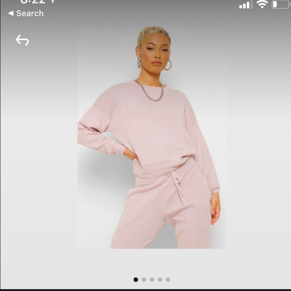 Knitted Jogger Set